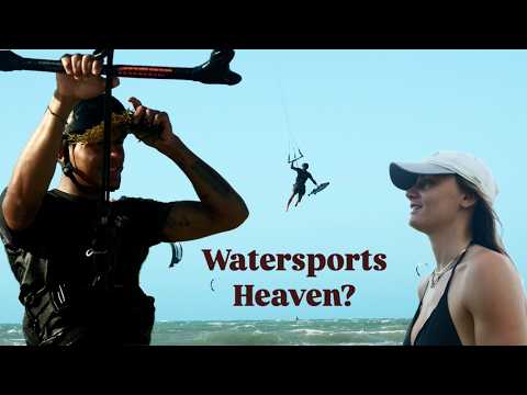 Is THIS Kitesurfing Heaven? Brazil with pro Kiters @Josuesanf @MikailiSol