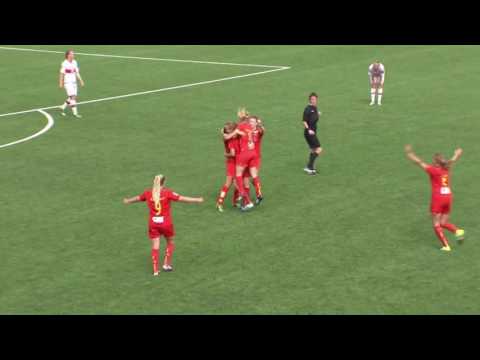 Høydepunkter Røa - Sandviken, Toppserien 2016