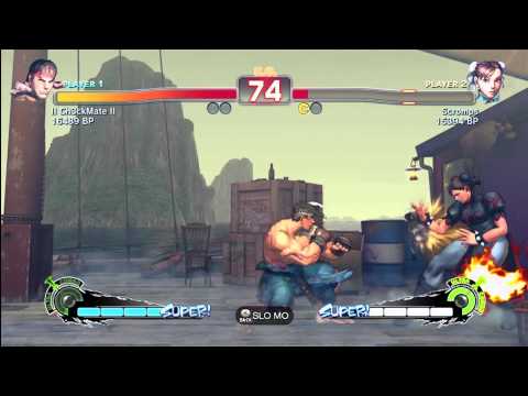 ll Ch3ckMate ll (RY) vs Scromps (CH) SSF4 Ranked Match (1080i)
