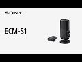 Sony Mikrofon ECM S1