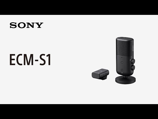 Vidéo SONY ECM-S1 Micro Digital