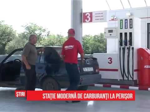 Stație modernă de carburanți la Perișor