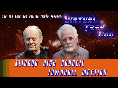 JG HERTZLER & ROBERT O'REILLY | Klingon High Council Townhall Meeting | Virtual Trek Con 2