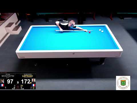Billard 2 - 1/4 finale CHAMPIONNAT DE FRANCE DE CADRE N1