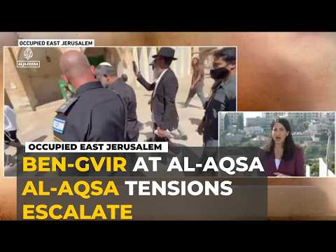 ISRAEL Far-Right Israelis Enter Al-Aqsa compound as tensions rise in Occupied East Jerusalem