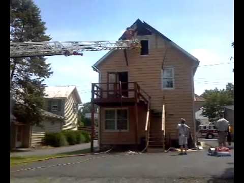 Saturday's fire in Muncy