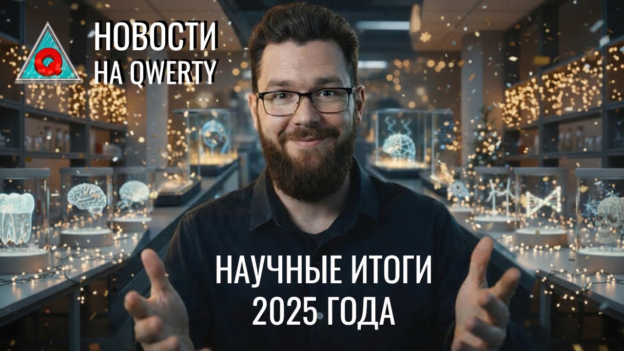 Научные итоги 2025 года. Выбор экспертов и зрителей. Новости QWERTY №363