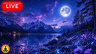 🔴 Midnight Magic - 24 Hour Sleeping Music: Deep Healing Night Energy | Bioluminescent Dreams 528Hz thumbnail