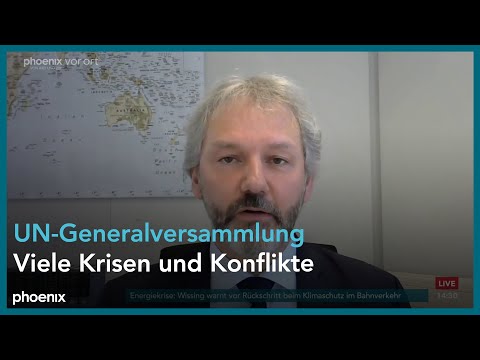Manuel Fröhlich zur UN-Generalversammlung in New York am 20.09.22