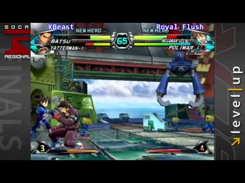 Socal Regionals 2010 - Tatsunoko vs. Capcom - Royal Flush vs Kbeast