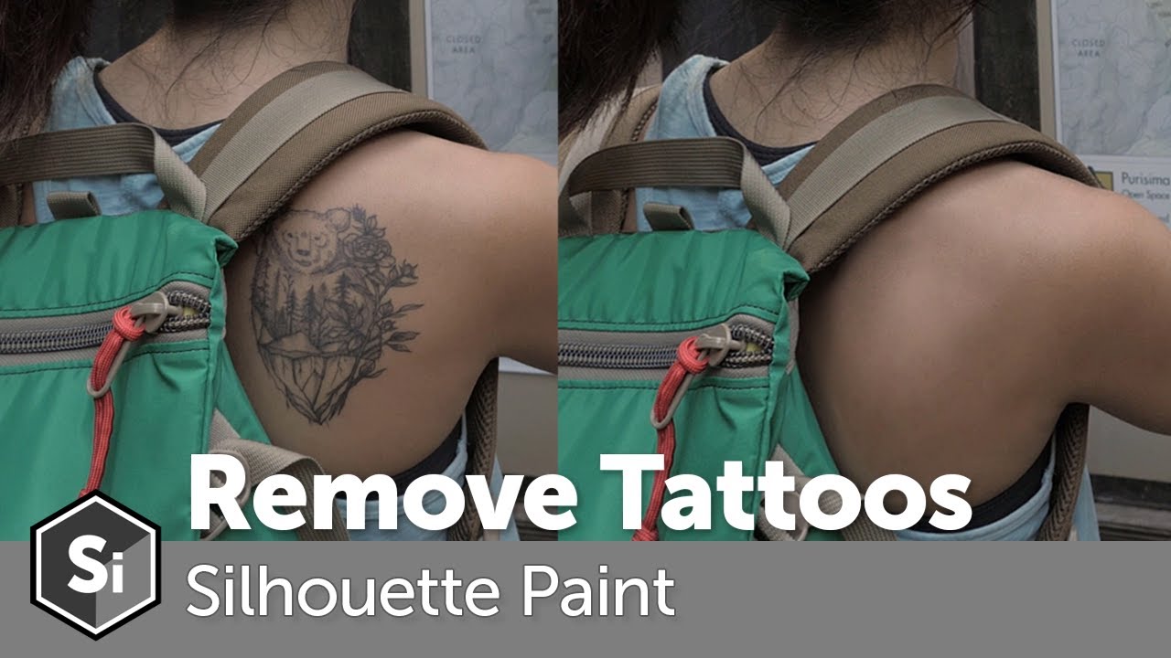 How to Remove a Tattoo with Silhouette Paint