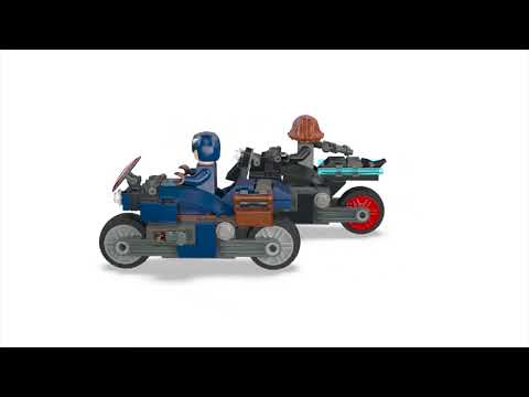 Lego Marvel Avengers Moto Capitan America Lego LEGO Marvel Super