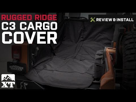 Jeep Wrangler (2007-2017 JK) Rugged Ridge C3 Cargo Cover Review & Install