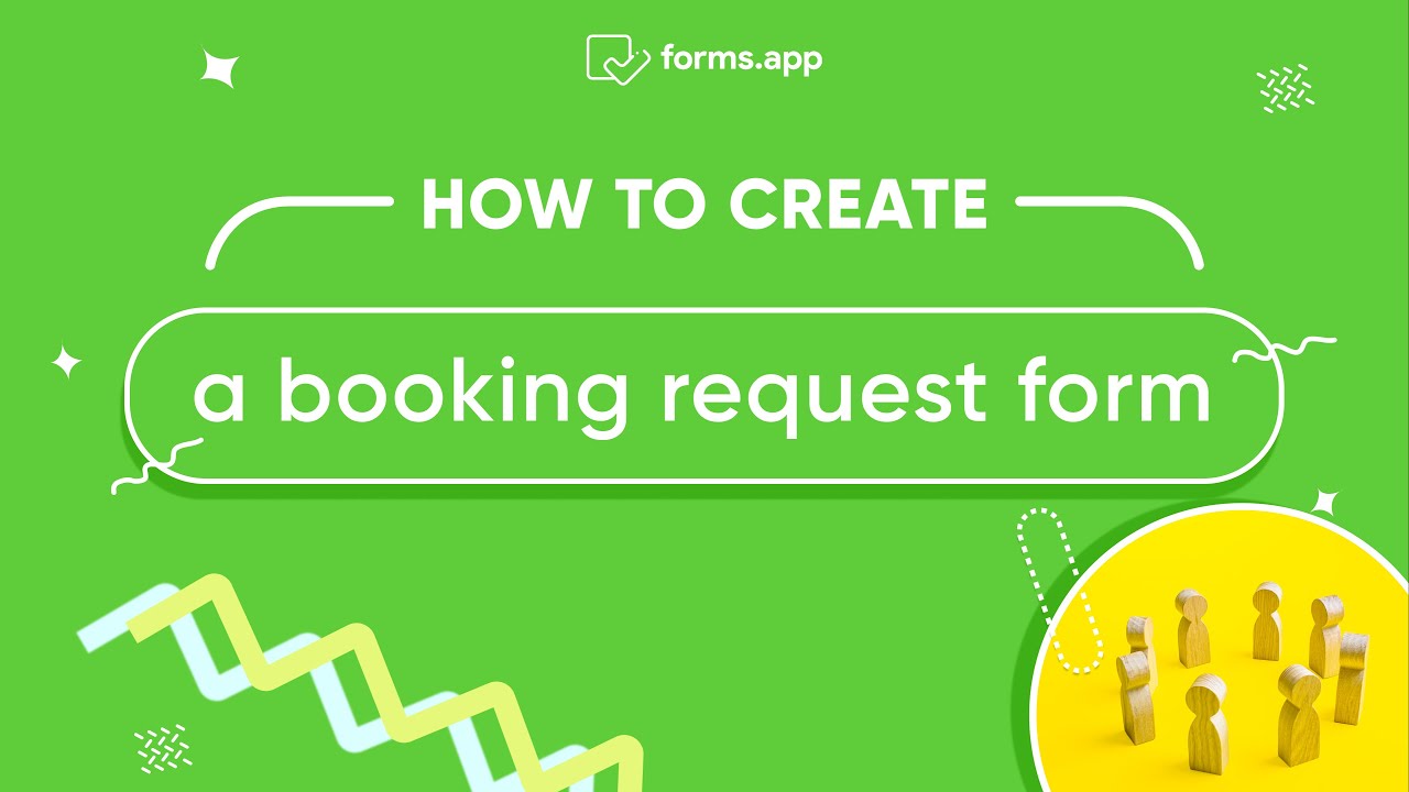 How to create a booking request form