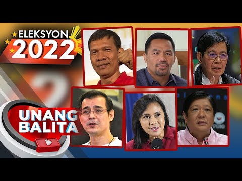 Eleksyon 2022: Aktibidad ng mga presidential candidates, nagpatuloy kahapon | UB