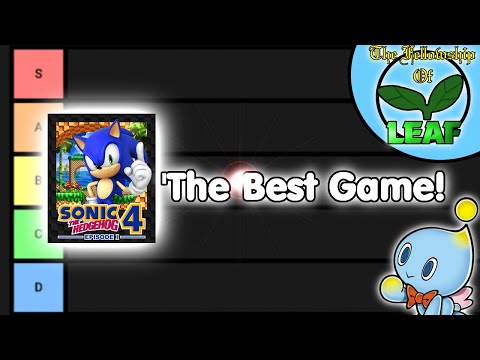 Ranking Every Mainline Sonic Game With @Andrew the legend-The Fellowship Of Leaf