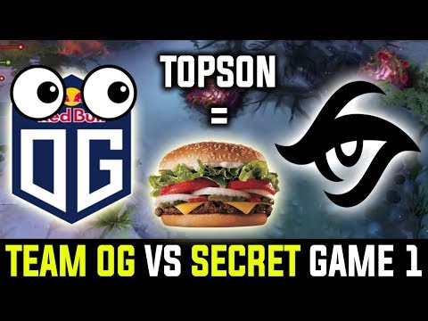 OG vs TEAM SECRET - WTF TI8 Winner Is Food For Team Secret |  Disney Major qualifiers
