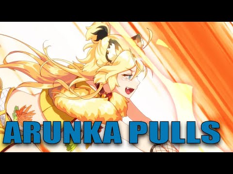 Arunka Pulls and Very Quick Arena Test - Epic Seven
