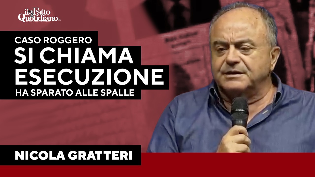 Caso Roggero, Gratteri: "Ha sparato alle spalle dei rapinatori in fuga. Si chiama esecuzione"