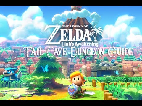 Tail Cave Dungeon Walk Through Guide How to Defeat Moldrom Zelda Link's Awakening