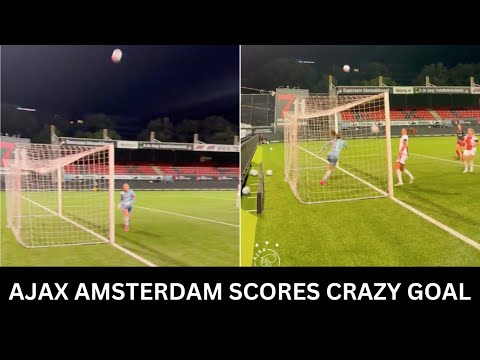Absurd Goal In Eredivisie | Excelsior Goalie Iva Pothof Concedes Bizarrely To Ajax' Romée Leuchter