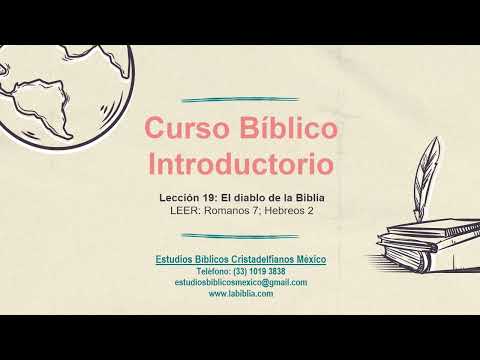C01 Curso Bíblico Introductorio Lección 19 de 22: El diablo de la Biblia
