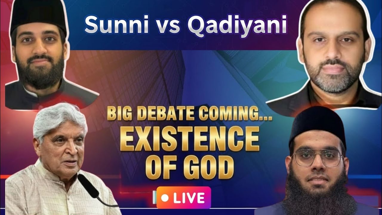 Javed Akhtar vs Mufti Shamail And Qaisar Raja Vs Raziullah Qadiyani - Debate