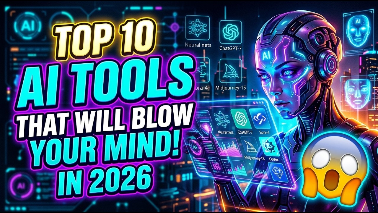 Top 10 AI Tools That Will Blow Your Mind in 2026 🤯