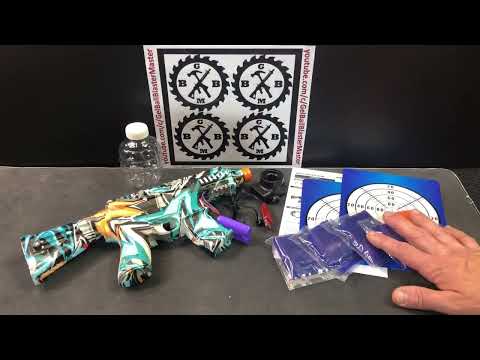 Showcase-Setup-Demo & FPS: Oskeray Mini M416 Gel Ball Blaster
