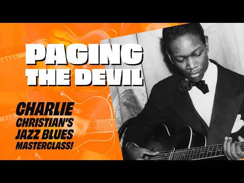 Charlie Christian blues lesson! "Paging The Devil", solo & chords for authentic swing to bop ;)