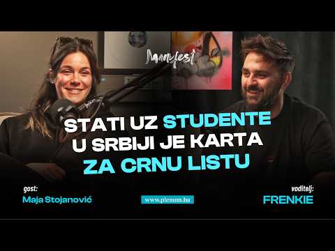 Maja Stojanović: Stati uz studente u Srbiji je karta za crnu listu!