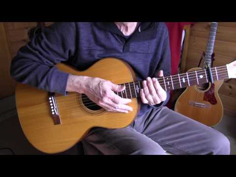 Shufflin' Tha Blues - EZ Fingerpicking Blues Lesson - TAB available