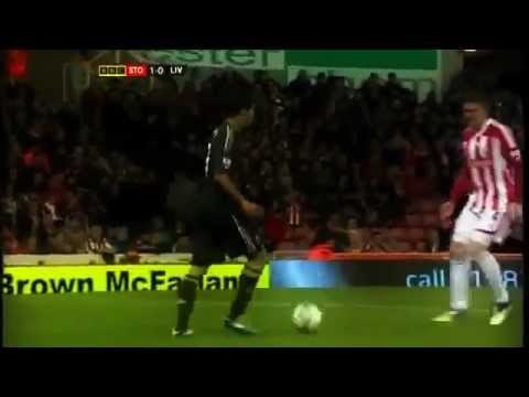 Suarez amazing goal Vs Stoke-City