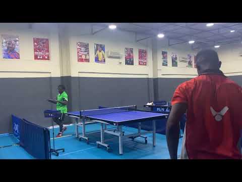 Akinyemi Adebowale training session with Makanjuola Kazeem