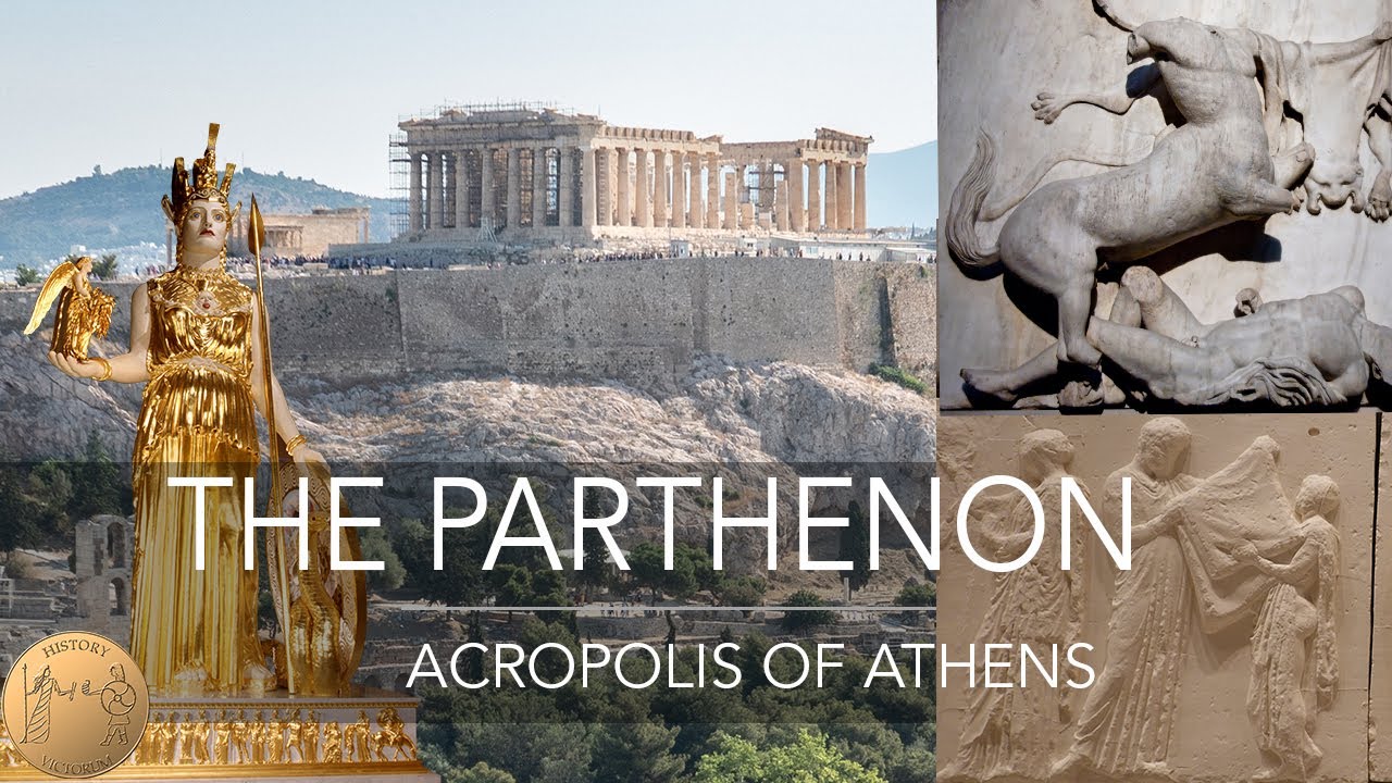 The Parthenon | History | Acropolis of Athens | Greece | 4K