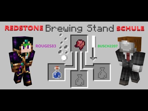 Griefergames Redstoneschule! Schnell und einfach jeden Trank brauen! Schmeckt wie bei Mutti ; )