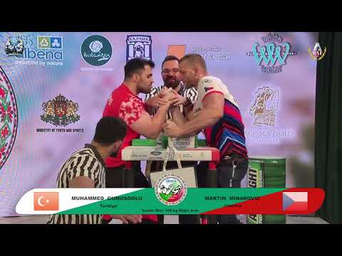 Muhammed Gumusoglu vs Martin Minarovic | Up to 100 kg | XLVI WORLD ARMWRESTLING CHAMPIONSHIP | 2025