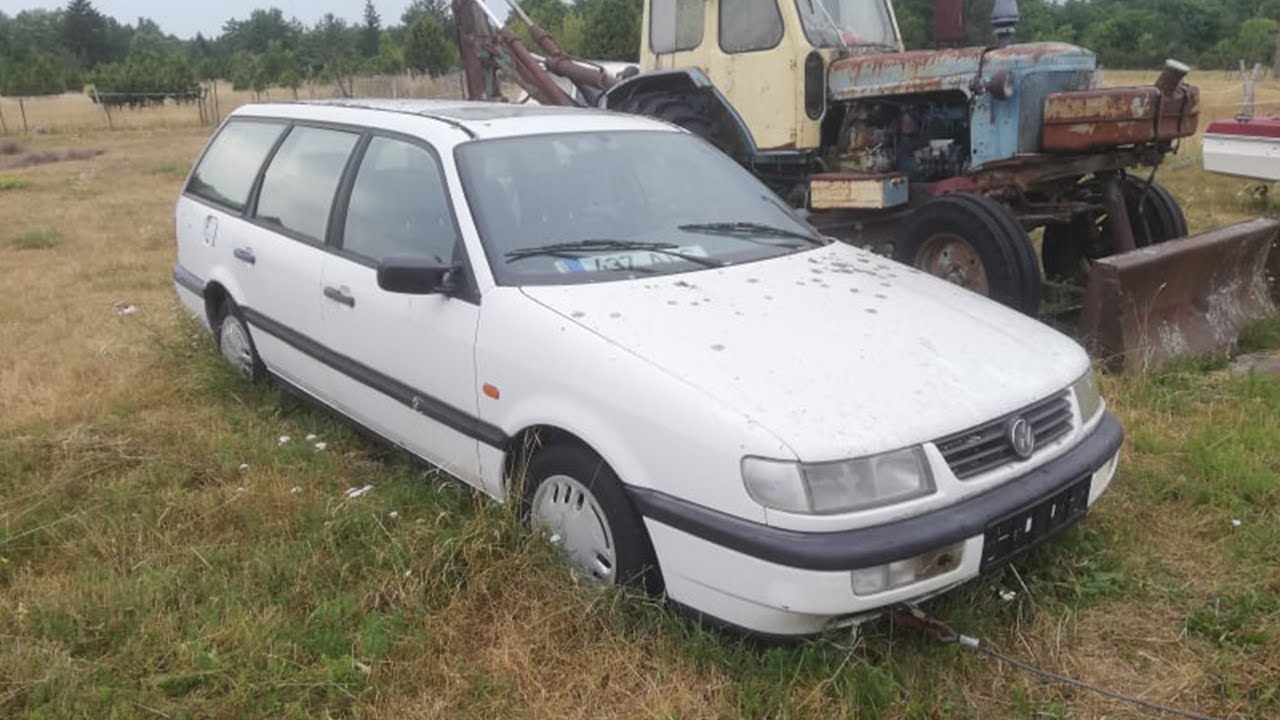 Starting Volkswagen Passat 1.8 After 8 Years + Test Drive
