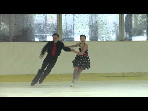 6 Mina ZDRAVKOVA / Henry AIKEN (GBR) - ISU JGP Sencila Bled Cup 2012 Junior Ice Dance Short Dance