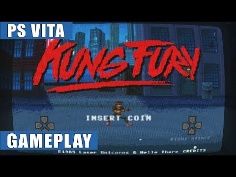 Kung Fury: Street Rage PS Vita Gameplay
