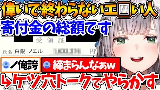 大分市への寄付金のことでみんなから称賛された後、煩悩が漏れ出てケツ穴トークでやらかしてしまう団長ｗ【ホロライブ/切り抜き/VTuber/ 白銀ノエル 】