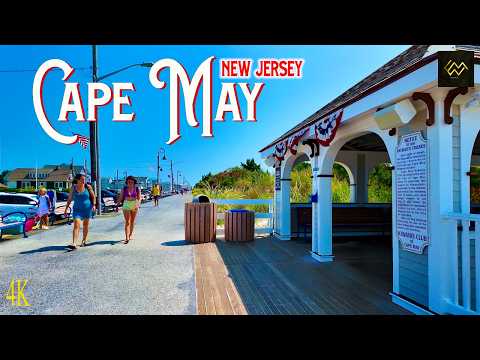 Cape May New Jersey Promenade [4K]