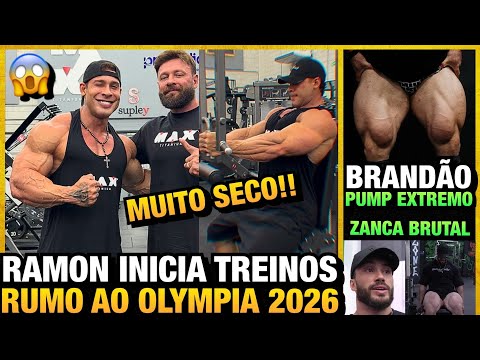 HUGE AND RIBBED: RAMON RETURNS TO TRAINING AND ASTONISHES WITH HIS CONDITIONING + BRANDÃO and ZANCA