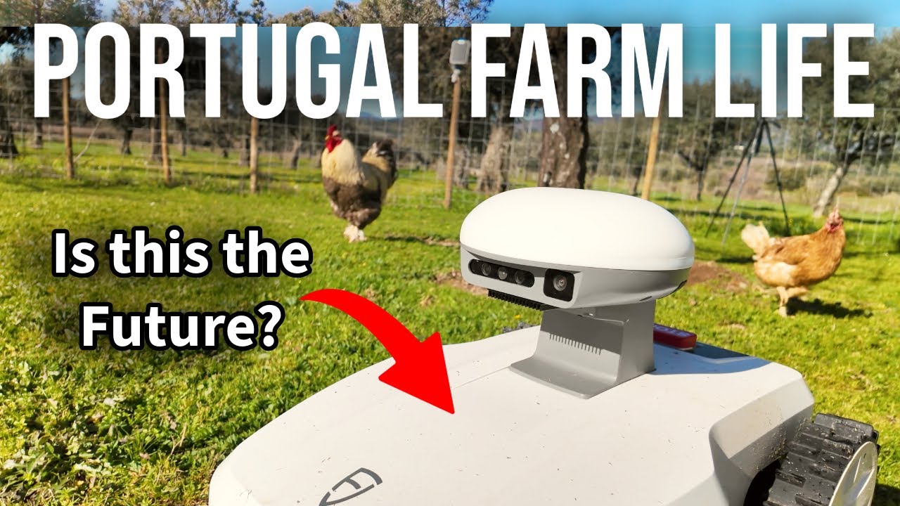FJ Dynamics FR4000 Robotic lawn mower