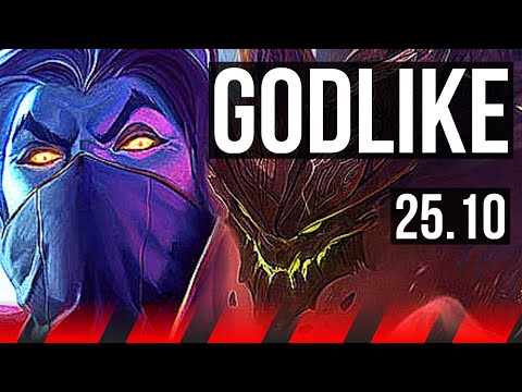 KASSADIN vs MALPHITE (TOP) | Godlike | EUW Diamond | 25.10