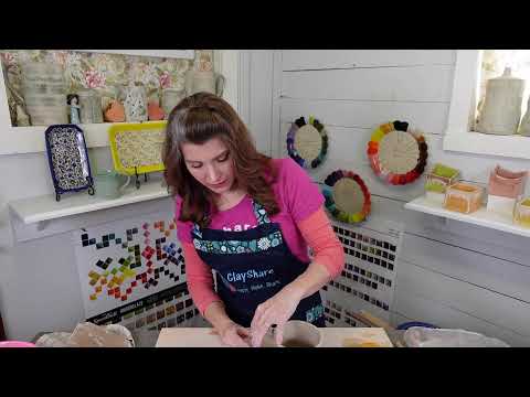 Handbuilding a Mug with Texture