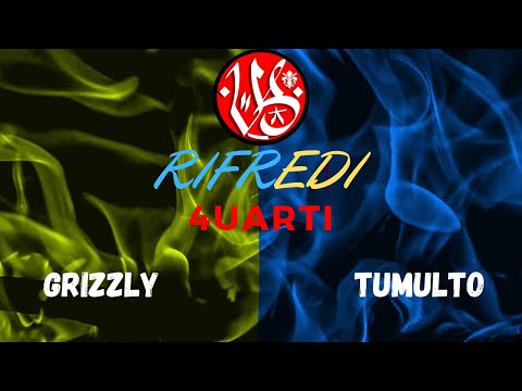 Grizzly vs Tumulto - 4uarti - ROUND DI QUALIFICAZIONE (Rifredi) VERSUS BATTLE 2°
