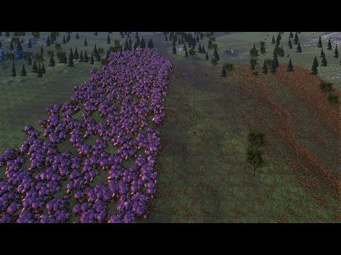 1000 GIANT DEMON vs 15000 VELOCIRAPTOR -  Ultimate Epic Battle Simulator