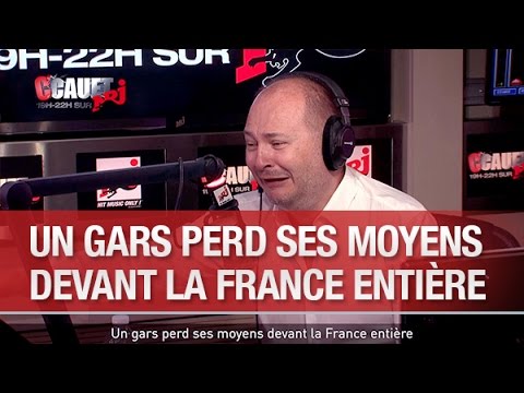 Un gars perd ses moyens devant la France entière - C’Cauet sur NRJ