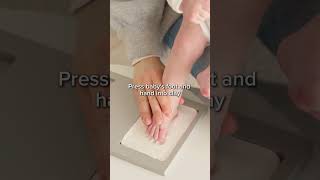 How to make keepsakes: Shape, press, and impress!#keababies #shorts